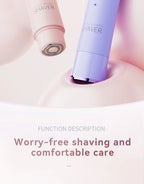 Double-Head Electric Epilator – Rechargeable Painless Hair Remover for Women