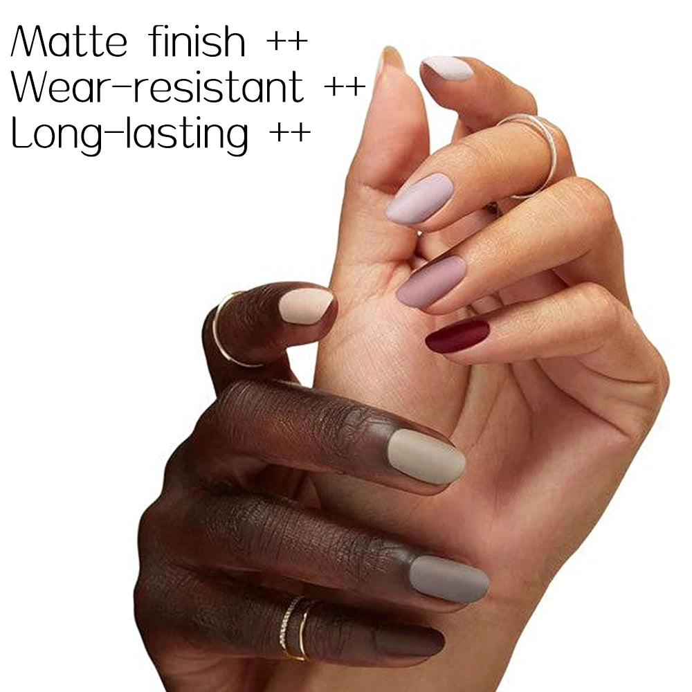 Matte Top Coat Nail Polish – Quick Dry, Long-Lasting Finish (12ML)