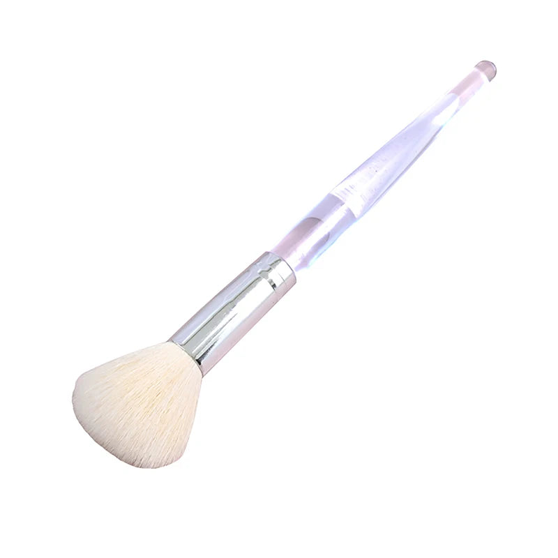 Portable Facial Cleansing & Massage Brush – Soft Bristles, Face & Mask Applicator