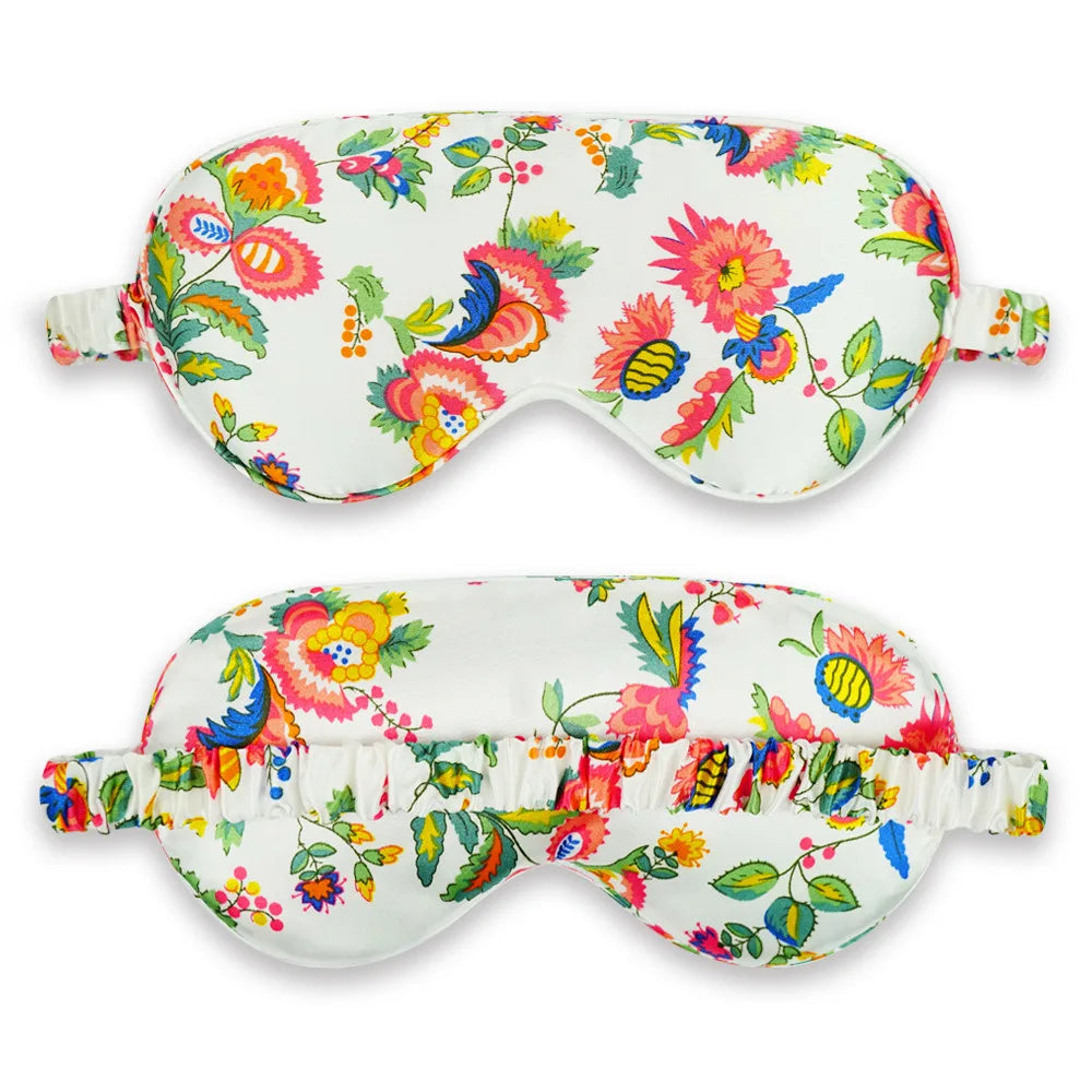 Imitated Silk Sleep Eye Mask – Shading Eyepatch for Travel, Relaxation & Eye Care