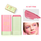 3-in-1 Tinted Moisture Blush Stick – Pink Cream Cheek, Lip & Eye Makeup Tube