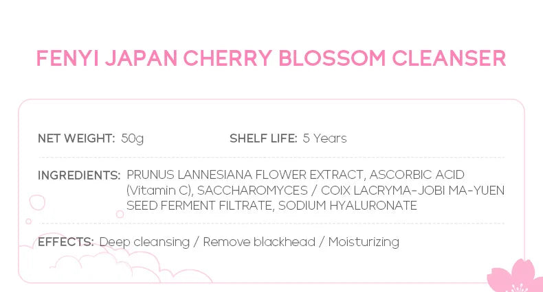 Vitamin C Facial Cleanser – Deep Cleansing, Moisturizing, Blackhead Removal Skincare Foam
