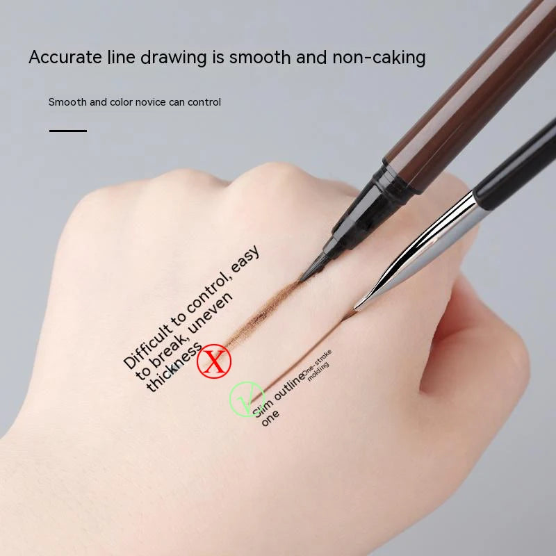 Ultra-Thin Precision Eyeliner & Brow Brush