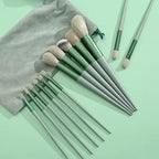13PCS Colorful Makeup Brush Set – Foundation, Eyeshadow, Blush & Beauty Brushes for Women
