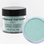 2-in-1 Acrylic & Dipping Powder – Nail Dust Pigment for French Dip, Glitter Manicure & Gel Polish, FAW53