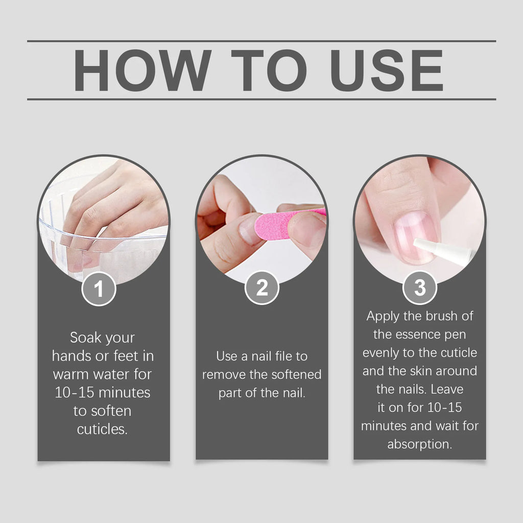 Nail Care Pen – Nourishing Cuticle Oil for Repairing Damaged Nails, Promoting Growth & Reducing Dryness