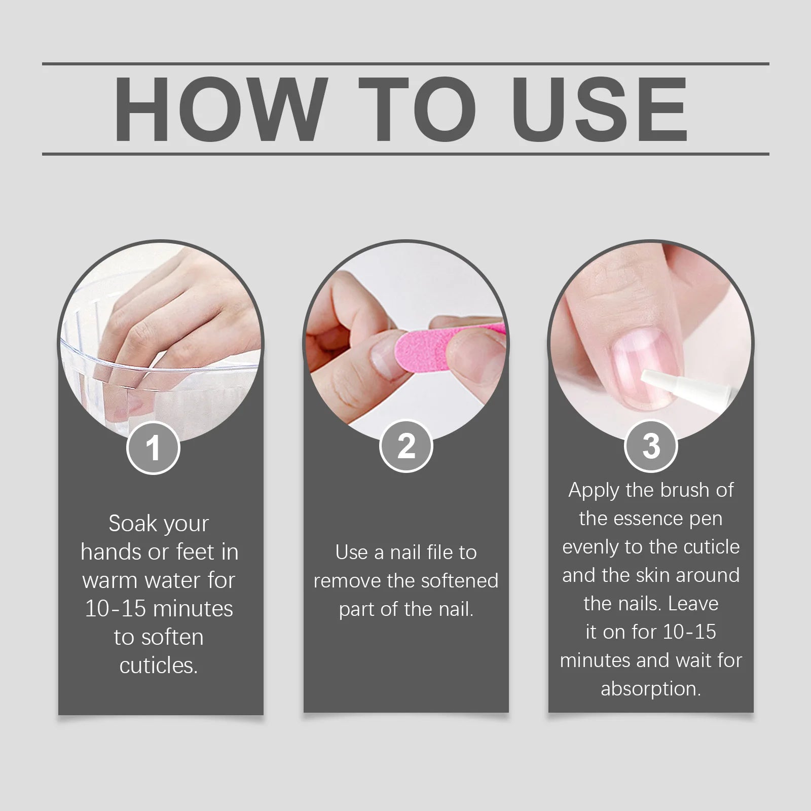 Nail Care Pen – Nourishing Cuticle Oil for Repairing Damaged Nails, Promoting Growth & Reducing Dryness