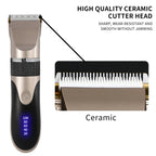 Men’s Professional Hair Clipper – Rechargeable Beard & Hair Trimmer