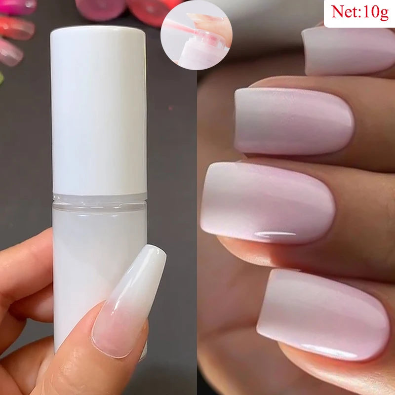 10g Gradient Pearl Nail Powder – Metallic Aurora Effect Glitter Dust for UV Gel Nail Art Decorations