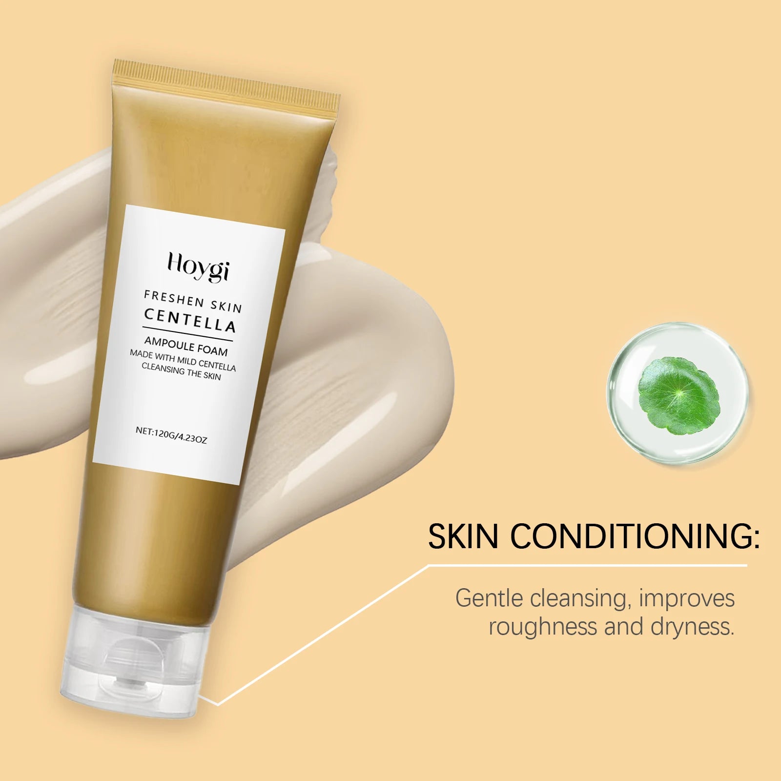Centella Low pH Deep Cleansing Foam – Hydrating, Soothing, Exfoliating Face Wash