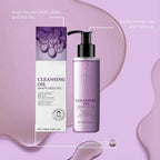 Non-Greasy Grape Facial Cleansing Oil – Moisturizing, Mild Makeup Remover