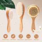 Deep Pore Face Cleansing Brush – Professional Fiber Exfoliating Brush with Wooden Handle