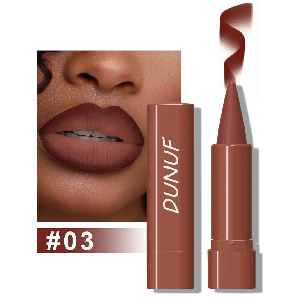 Matte Nude & Red Lip Liner Pencil – 9 Colors, Velvet Contour & Gradient Lipliner