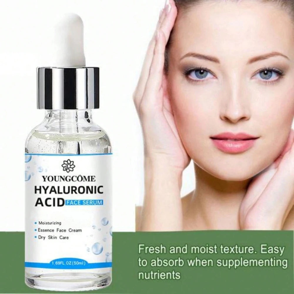 Pore Tightening Hyaluronic Acid Essence – Deep Hydration Cream for Dry Skin