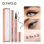 Ultra-Fine Waterproof Liquid Eyeliner Pencil – 12-Hour Smudge-Proof, Quick-Dry Black Liner for Precision Wings & Arrows