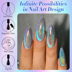 BORN PRETTY 9D Holographic Cat Eye Gel Polish 10/15ml – UV/LED Soak Off
