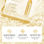 10pcs 24K Gold Vitamin C Hydrating Face Masks