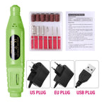 Electric Nail Drill Machine – Professional Manicure Milling Cutter & Nail Art Drill Pen for Salon Use