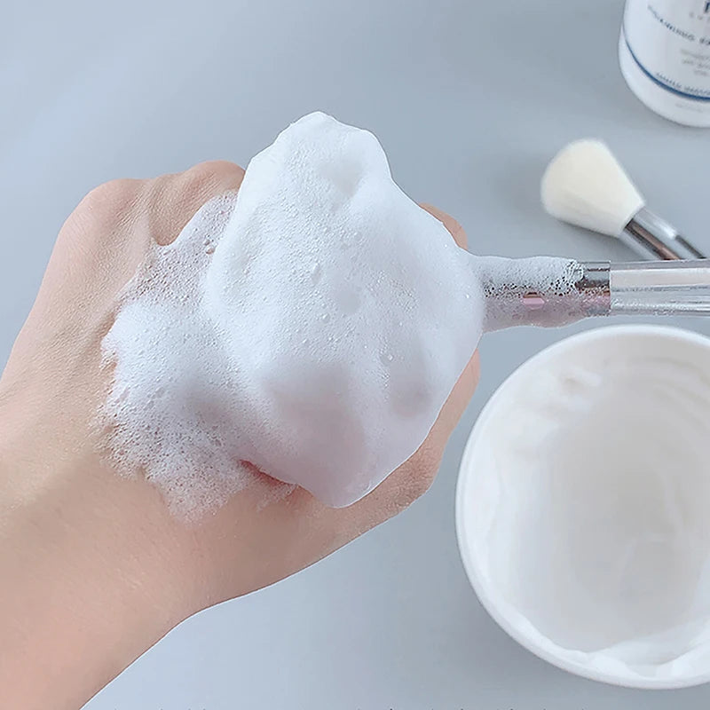 Portable Facial Cleansing & Massage Brush – Soft Bristles, Face & Mask Applicator