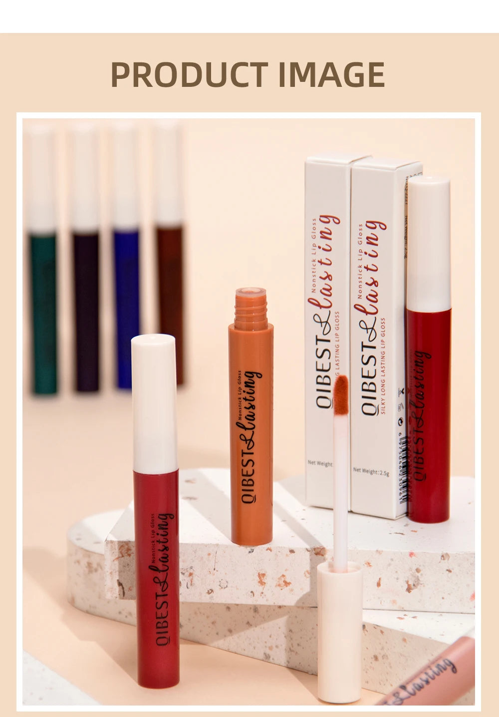 24 Colors Matte Liquid Lipstick Set – Long-Lasting, Waterproof, Non-Stick Velvet Lip Gloss