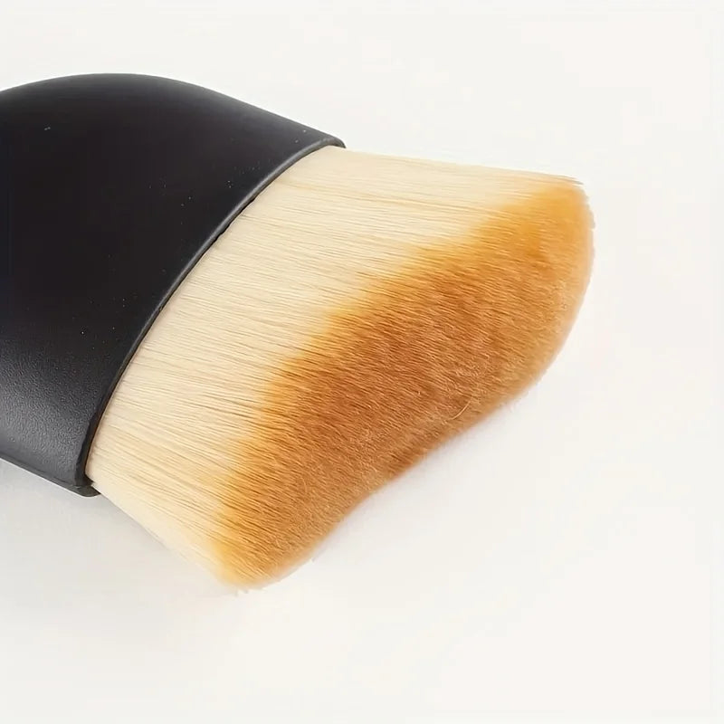 Single Arc Curve Makeup Brush – Foundation & Contour Brush for Seamless Application