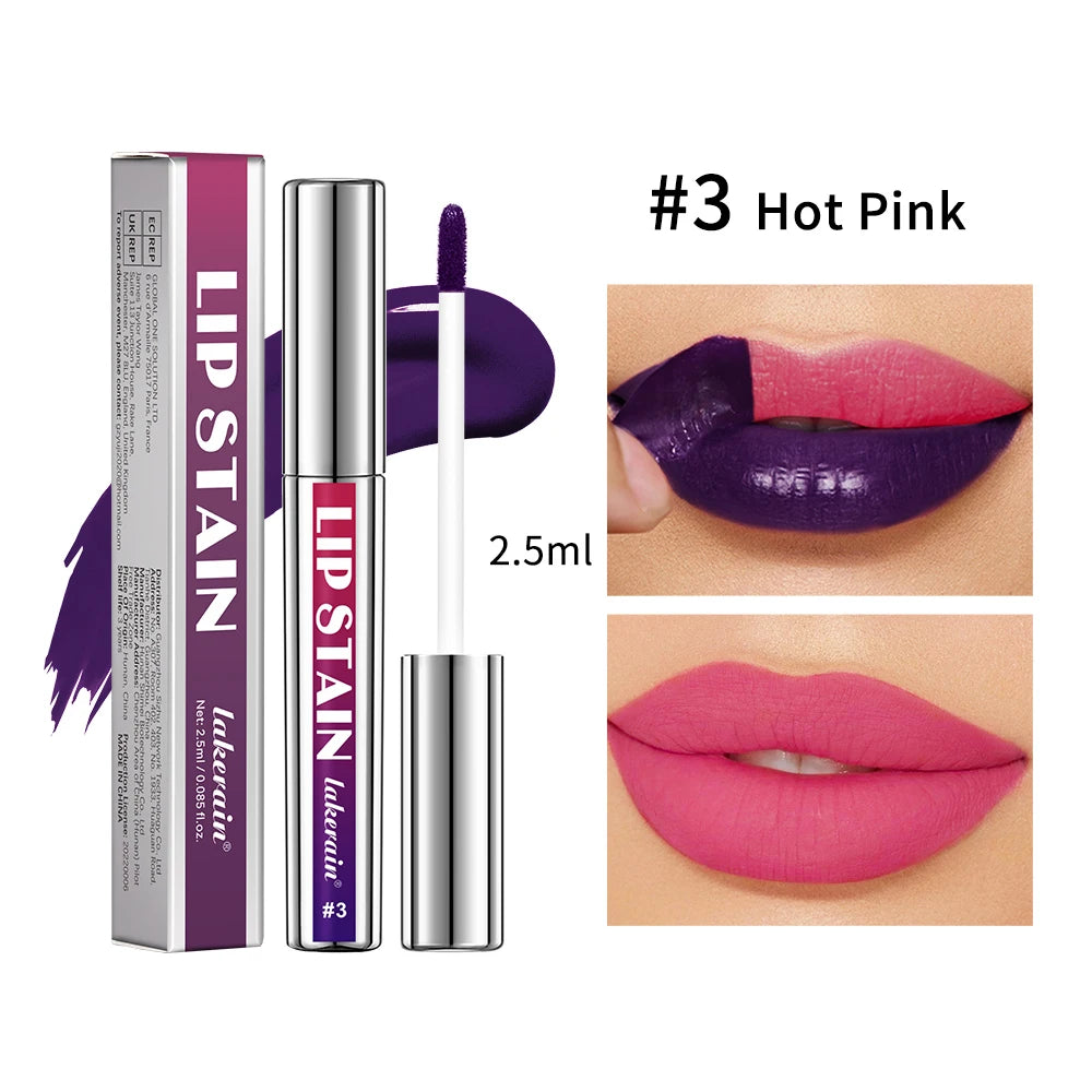 Peel-Off Matte Lip Stain – Long-Lasting & Water-Resistant