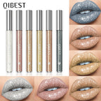 Diamond Liquid Lipstick – 6 Colors, Long-Lasting Waterproof Gloss