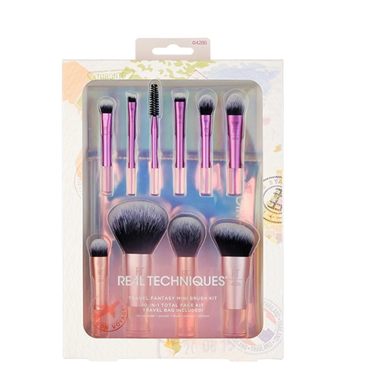 Professional Makeup Brush Set – Foundation, Powder, Blush & Eyeshadow