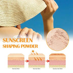SPF 50+ Translucent Sunscreen Setting Powder – Oil Control with Puff