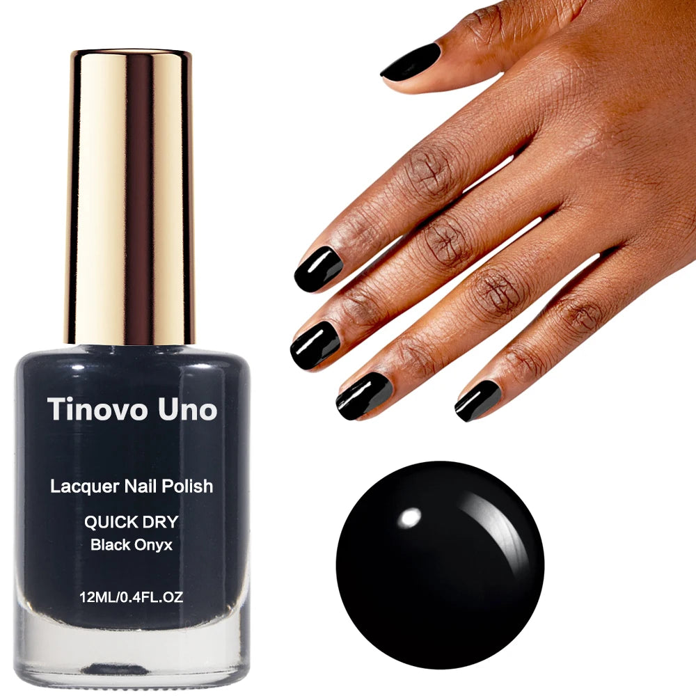 Metallic Blue Mirror Shine Nail Polish – Regular Lacquer for Manicure
