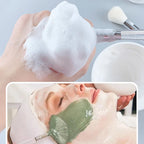 Portable Facial Cleansing & Massage Brush – Soft Bristles, Face & Mask Applicator