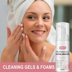 Facial Foaming Cleanser – Deep Clean, Oil Control, Moisturizing, Blackhead Removal