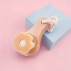 1Pc Wooden Facial Cleansing Brush – Exfoliating Bamboo Hair Face Massage & Skincare Brush