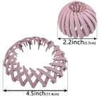 1PC/4PCS/7PCS Fashion Matte Bird Nest Hair Claw Clips – Stylish Ponytail Hair Accessories for Women & Girls