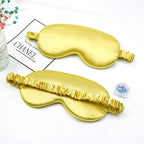 Imitated Silk Sleep Eye Mask – Shading Eyepatch for Travel, Relaxation & Eye Care