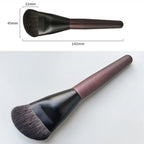 Shaped Contour & Foundation Brush – Multifunctional Goat Hair Makeup Tool