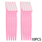 Eyebrow Razor Set – Multipurpose Face Razors for Women & Men, Dermaplaning Tool with Easy-to-Use Shaver Blades