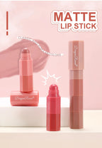 Mini 4-Color Matte Lipstick Pen – Moisturizing, Long-Lasting, Highly Pigmented