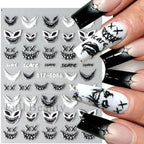 5D Crustacean & Insect Nail Art Stickers – Embossed Self-Adhesive Decals