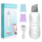 Deep Vibration Facial Skin Scrubber – Pore Cleaner & Massaging Spatula for Glowing Skin