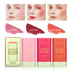 3-in-1 Tinted Moisture Blush Stick – Pink Cream Cheek, Lip & Eye Makeup Tube