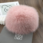 Women’s Faux Fox Fur Winter Hat – Warm Snow Ski Cap, Windproof Russian Style Ear Warmer Bonnet