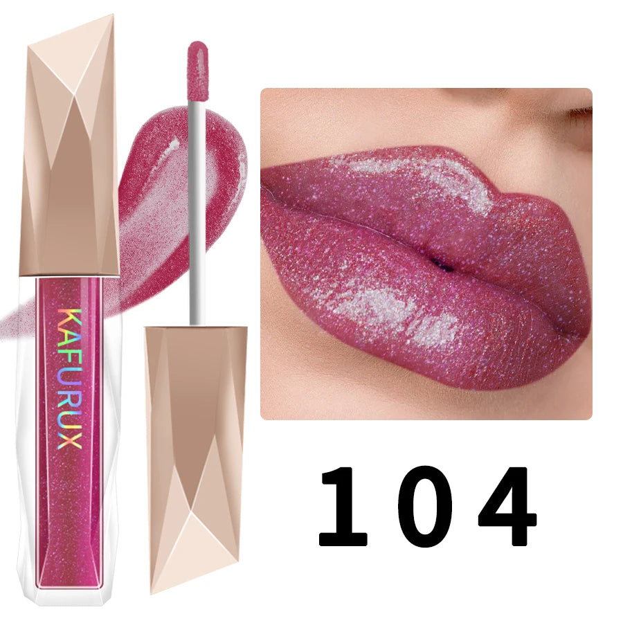 Shimmer Lip Gloss – Moisturizing, Long-Lasting, Plumping Effect