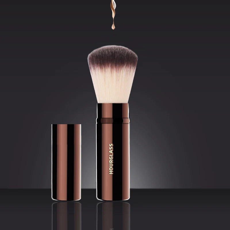 Hourglass No.23 Retractable Kabuki Brush - Soft Fiber for Flawless Foundation