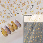 Sunflower & Autumn Harvest Nail Art Stickers