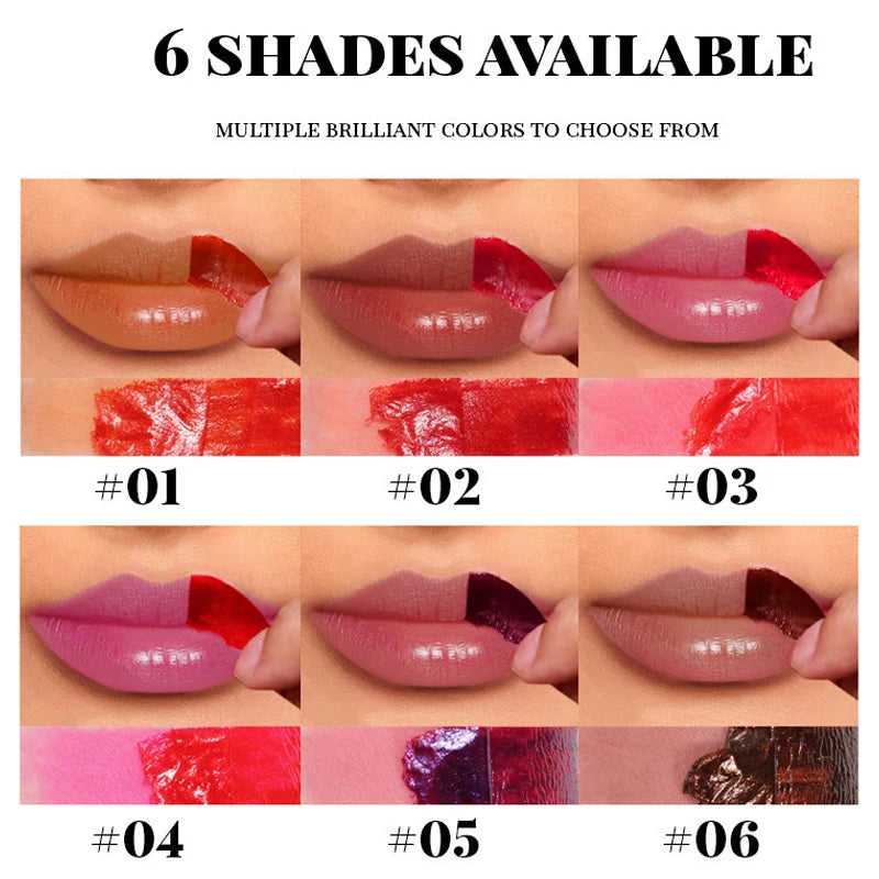 Peel-Off Matte Lip Tint – Long-Lasting Waterproof Lip Stain & Gloss