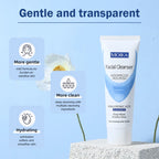 Hyaluronic Acid Moisturizing & Oil-Control Facial Cleanser – Deep Cleansing & Exfoliating Skincare