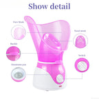 Nano Facial Steamer with Aromatherapy – Hot Mist Hydration & Pore Cleansing Spray Machine for Home Spa