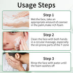 Men’s Facial Cleanser – Moisturizing, Refreshing, Oil Control, Blackhead Removal, Summer Skin Care