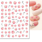 3D Floral & Butterfly Nail Art Stickers
